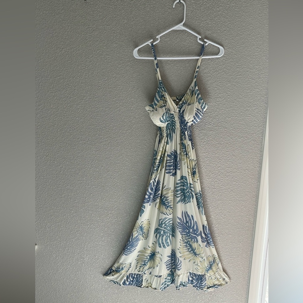 Punny Island Hawaii OS Aloha Tropical Dress